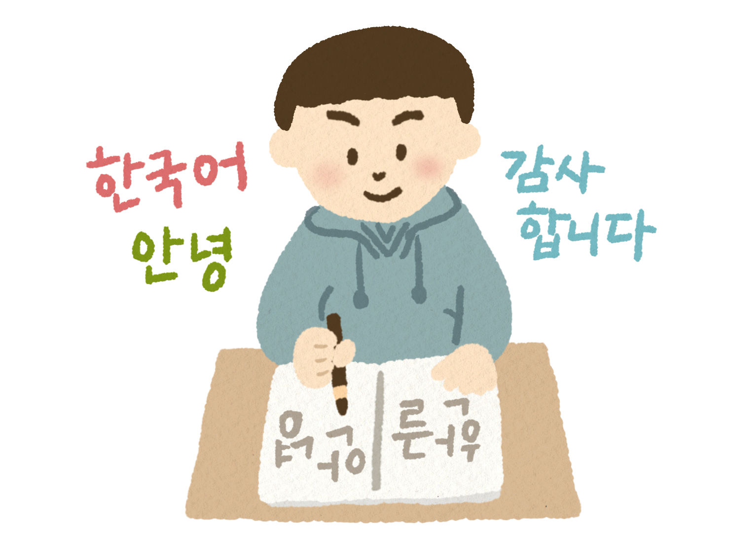 韓国語の分かち書き
